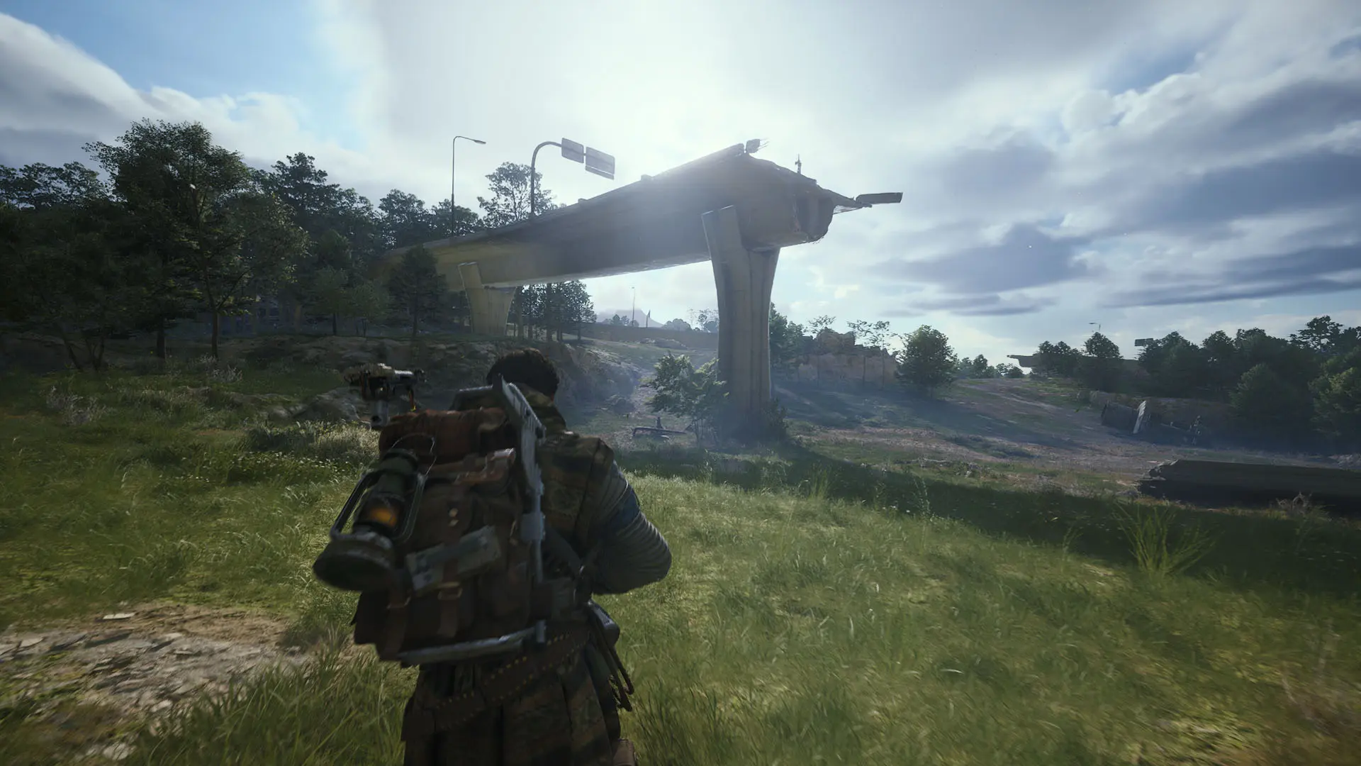 Arc Raiders scene used for the aiming configuration guide
